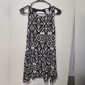 Victoria's Secret Pink Black and White Patterned Dress